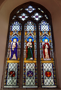 The chancel east window March 2012